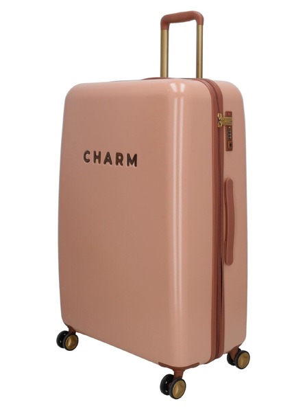 Charm London Cestovní kufr Charm London Capetown L Pink