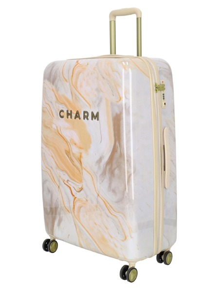 Charm London Cestovní kufr Charm London 23169 L Cream