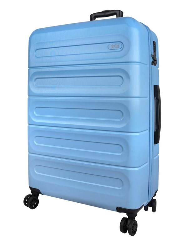 Skyline Cestovní kufr Skyline Goomera 4w L Blue