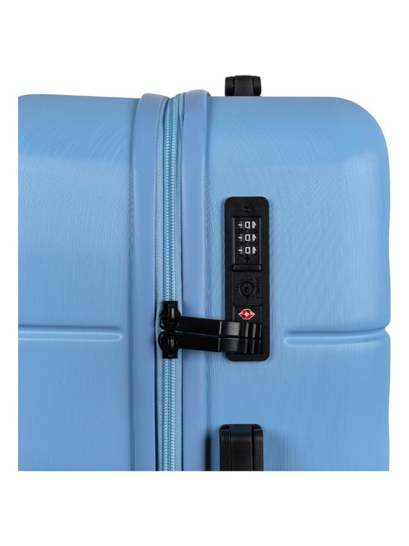 Skyline Cestovní kufr Skyline Goomera 4w L Blue