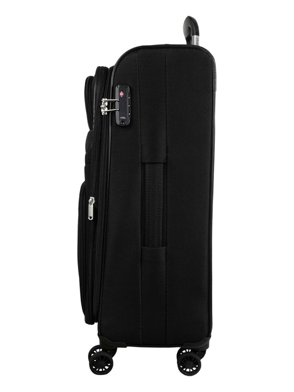 Skyline Cestovní kufr Skyline Orlando 4w L Black