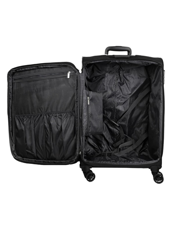 Skyline Cestovní kufr Skyline Orlando 4w L Black