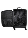 Skyline Cestovní kufr Skyline Orlando 4w L Black