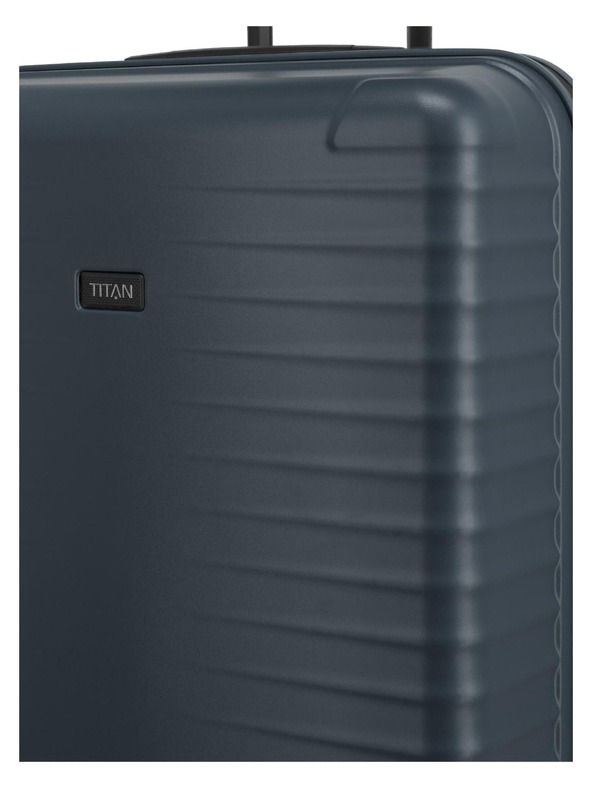 Titan Cestovní kufr Titan Upgrade L Midnight blue