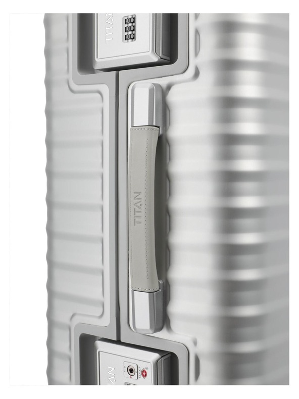 Titan Cestovní kufr Titan Eternity L Silver