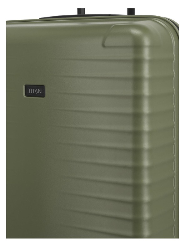 Titan Cestovní kufr Titan Upgrade L Forest green