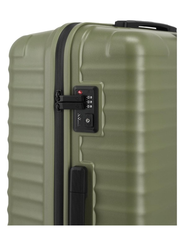 Titan Cestovní kufr Titan Upgrade L Forest green