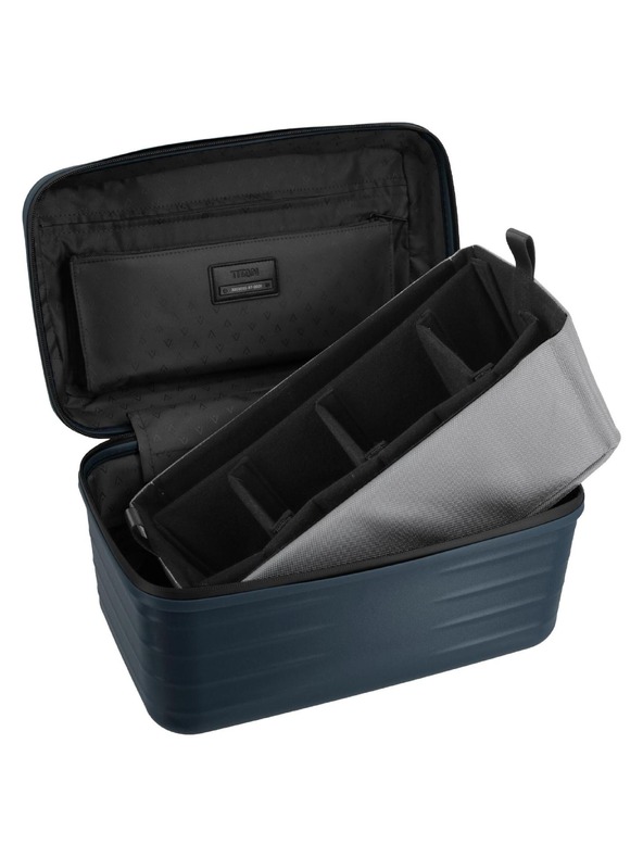 Titan Kosmetický kufřík Titan Upgrade Beautycase Midnight blue