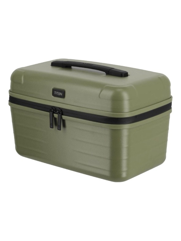 Titan Kosmetický kufřík Titan Upgrade Beautycase Forest green