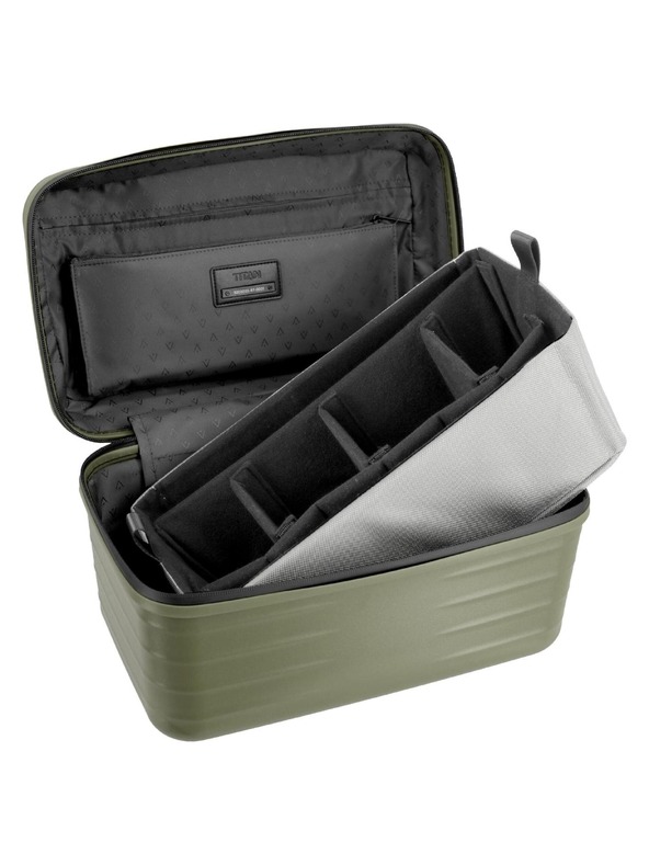 Titan Kosmetický kufřík Titan Upgrade Beautycase Forest green