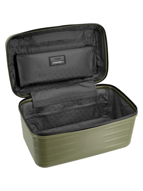 Titan Kosmetický kufřík Titan Upgrade Beautycase Forest green