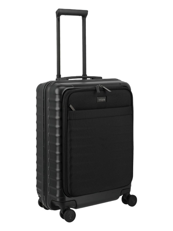 Titan Cestovní kufr Titan Overseas S Front pocket Nightshade black