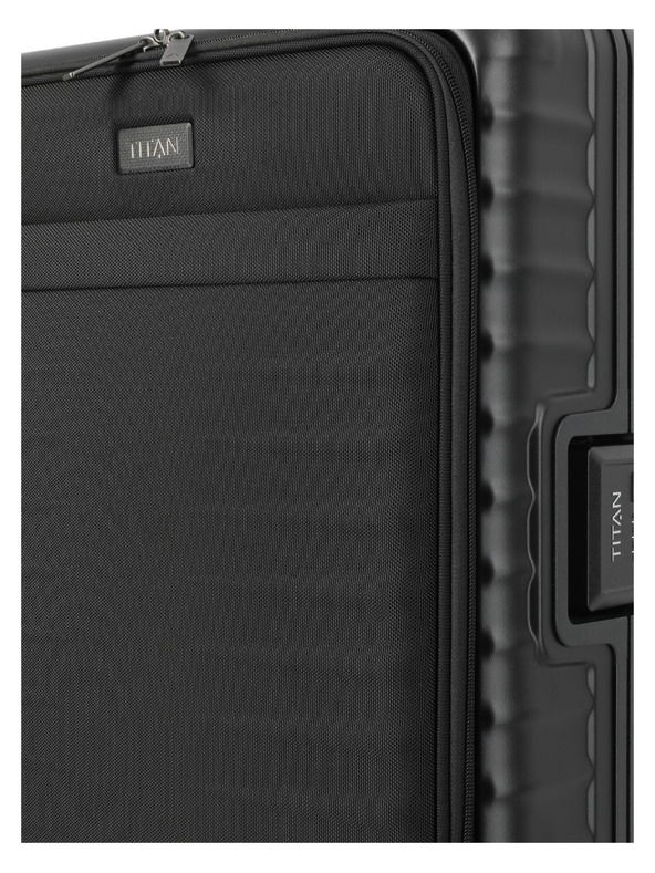Titan Cestovní kufr Titan Overseas S Front pocket Nightshade black