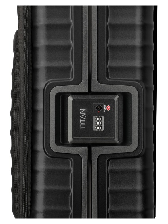 Titan Cestovní kufr Titan Overseas S Front pocket Nightshade black
