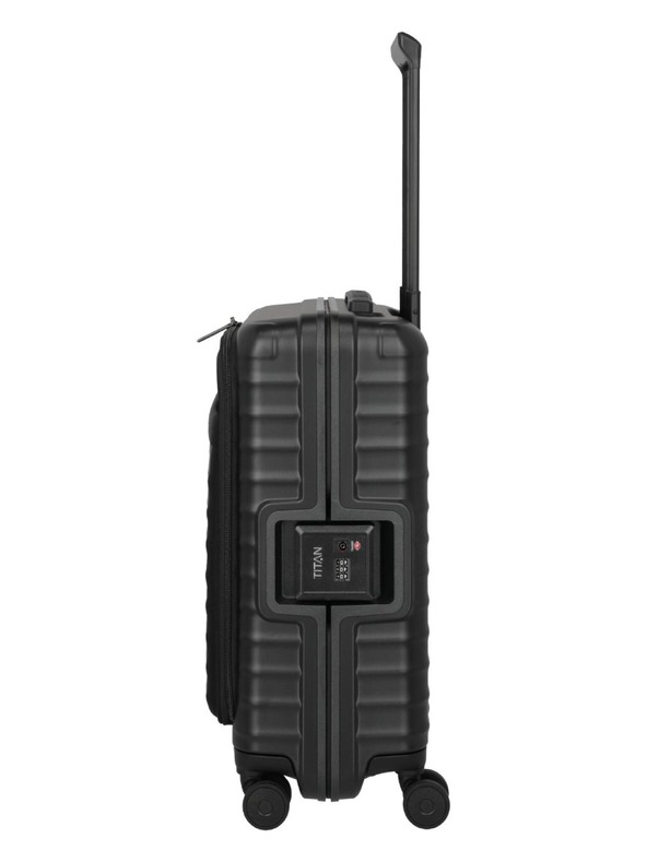 Titan Cestovní kufr Titan Overseas S Front pocket Nightshade black