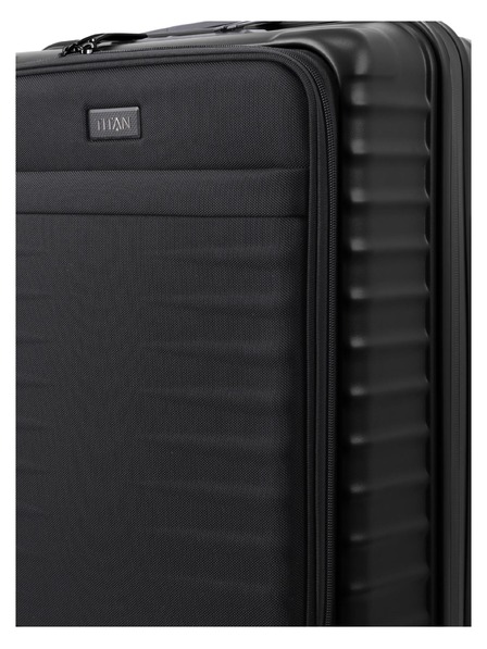 Titan Cestovní kufr Titan Upgrade S23 Front pocket Nightshade black