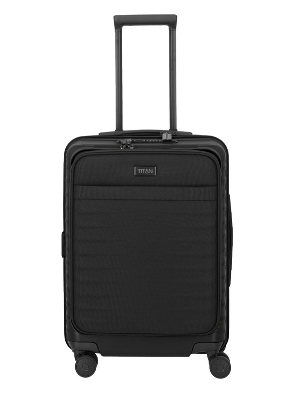 Titan Cestovní kufr Titan Upgrade S23 Front pocket Nightshade black