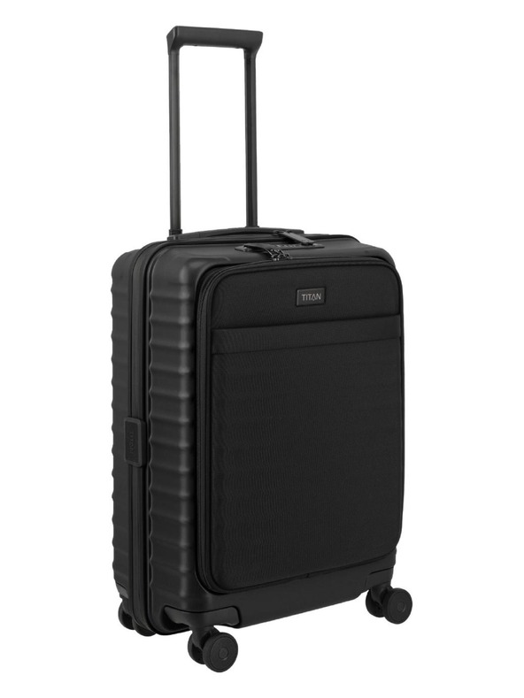 Titan Cestovní kufr Titan Upgrade S23 Front pocket Nightshade black