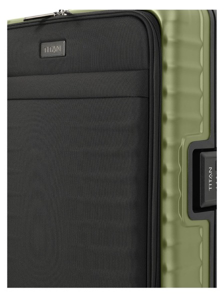 Titan Cestovní kufr Titan Overseas S Front pocket Forest green