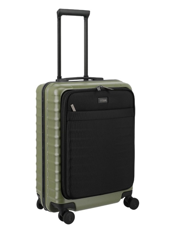 Titan Cestovní kufr Titan Overseas S Front pocket Forest green
