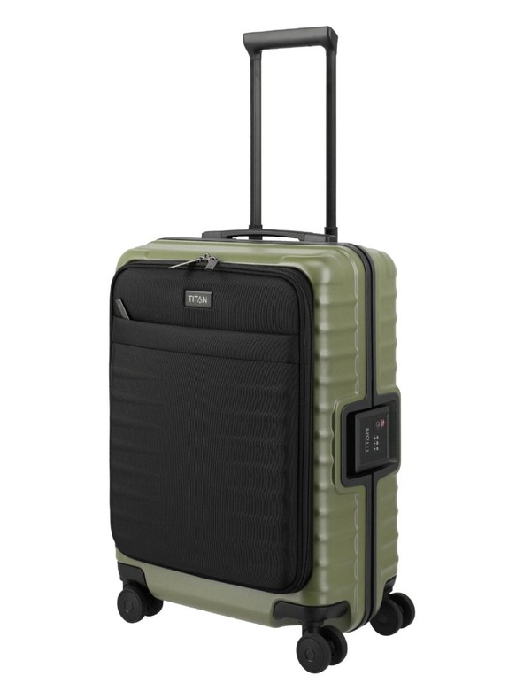 Titan Cestovní kufr Titan Overseas S Front pocket Forest green