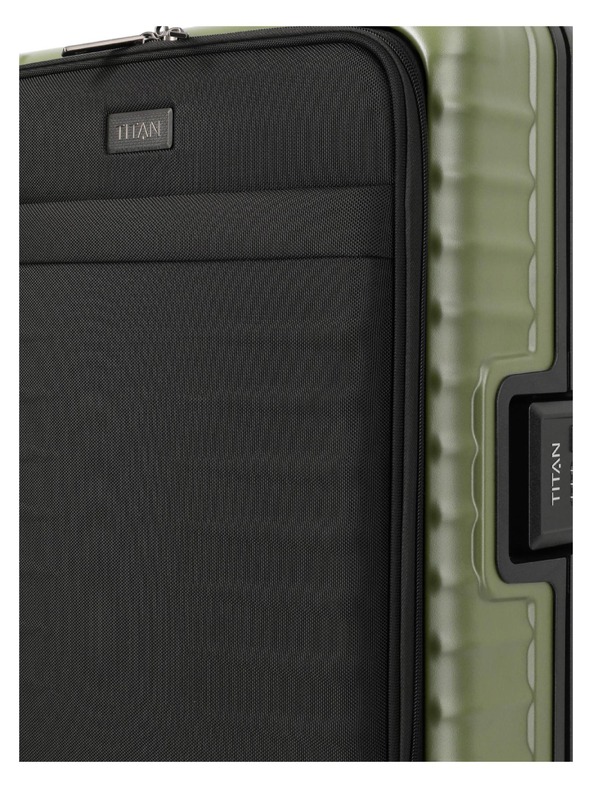 Titan Cestovní kufr Titan Overseas S Front pocket Forest green