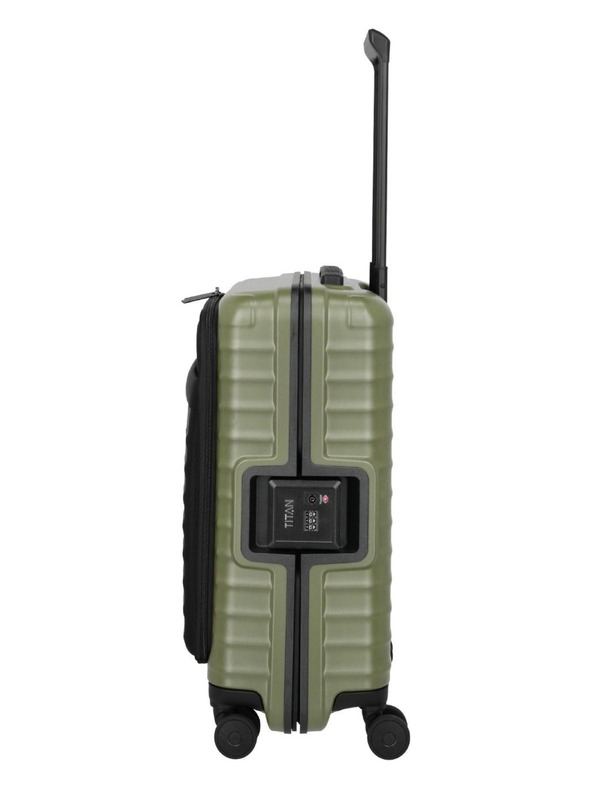 Titan Cestovní kufr Titan Overseas S Front pocket Forest green