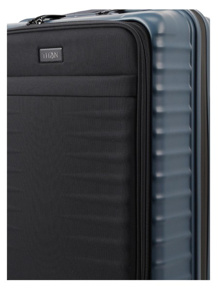Titan Cestovní kufr Titan Upgrade S23 Front pocket Midnight blue