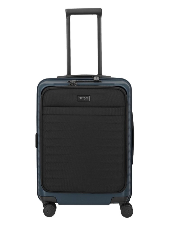 Titan Cestovní kufr Titan Upgrade S23 Front pocket Midnight blue
