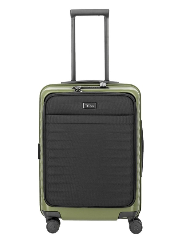 Titan Cestovní kufr Titan Upgrade S23 Front pocket Forest green