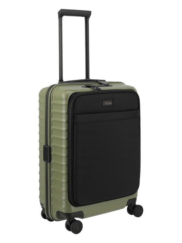 Titan Cestovní kufr Titan Upgrade S23 Front pocket Forest green