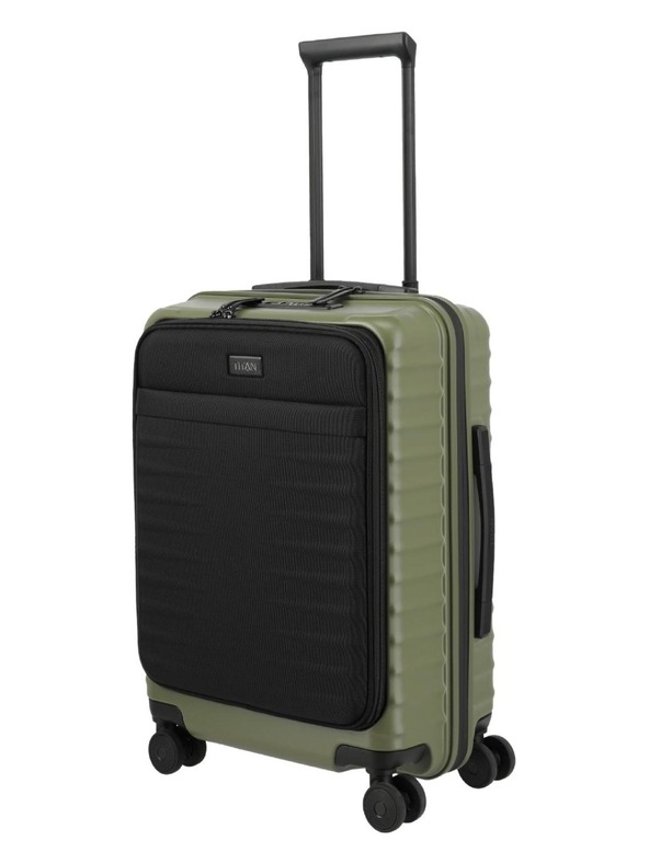 Titan Cestovní kufr Titan Upgrade S23 Front pocket Forest green