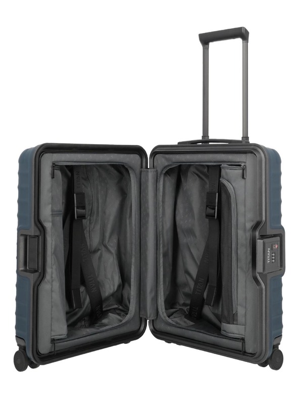 Titan Cestovní kufr Titan Overseas S20 Midnight blue