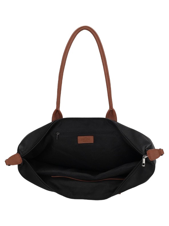 Charm London Brašna Charm London Buckingham 23816 Black Cognac