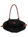 Charm London Brašna Charm London Buckingham 23816 Black Cognac