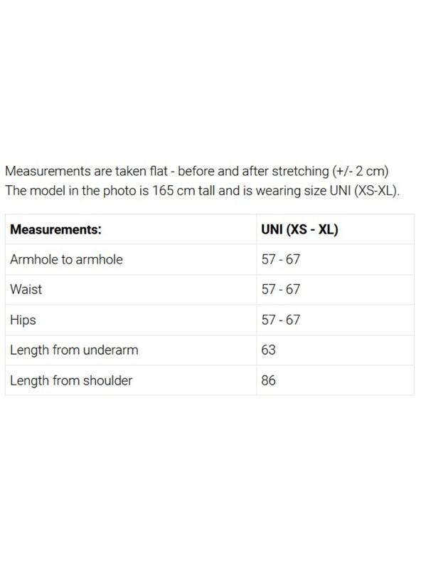 numoco basic Volné oversize šaty z bavlny s krátkým rukávem - béžové
