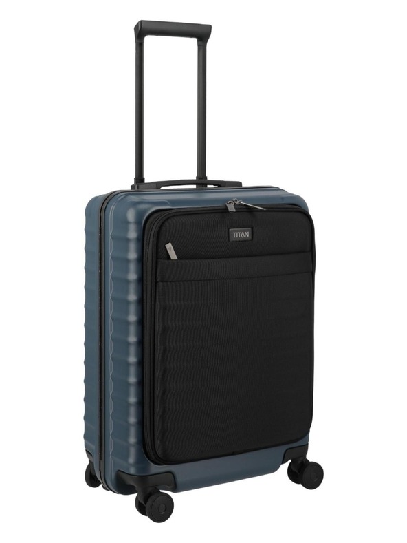 Titan Cestovní kufr Titan Overseas S Front pocket Midnight blue
