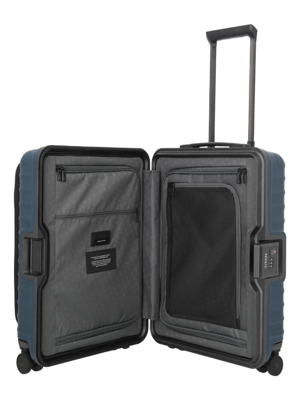 Titan Cestovní kufr Titan Overseas S Front pocket Midnight blue