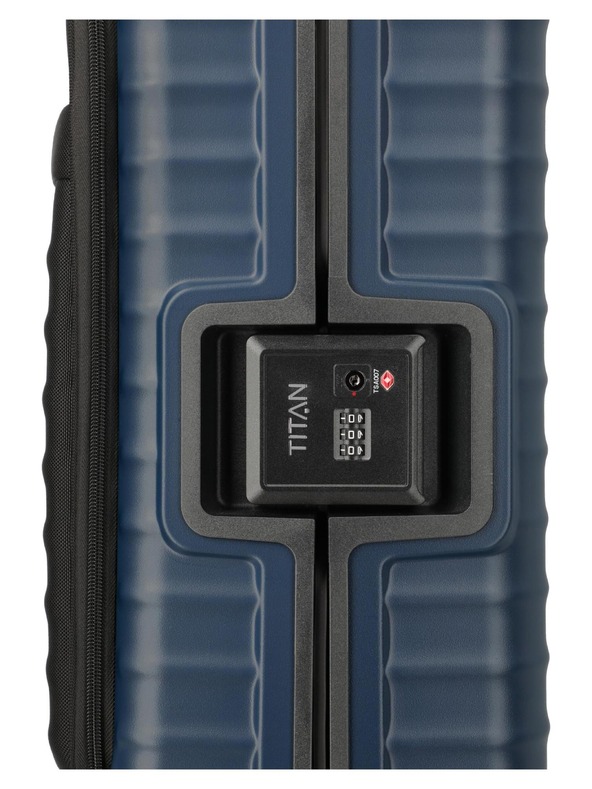 Titan Cestovní kufr Titan Overseas S Front pocket Midnight blue