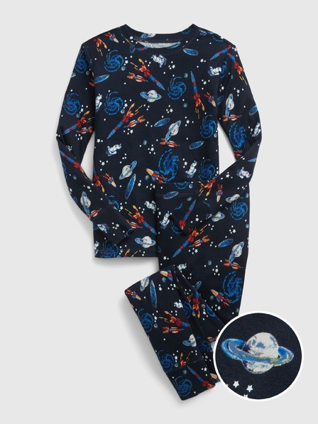GAP Dětské vzorované pyžamo vesmír GAP