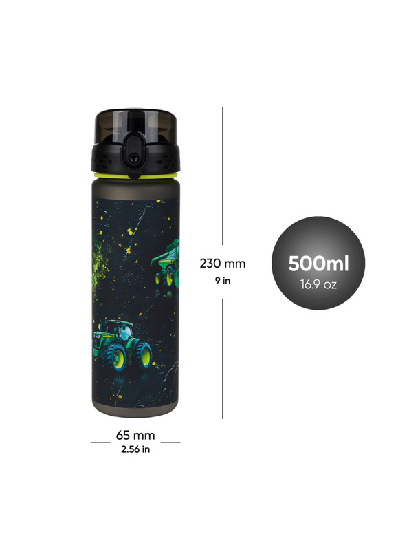 BAAGL  BAAGL Tritanová láhev na pití Traktor, 500 ml