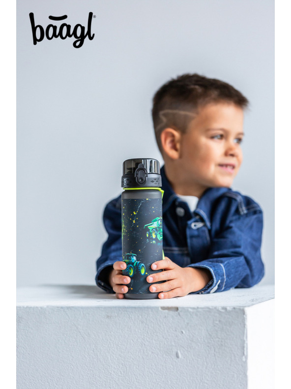 BAAGL  BAAGL Tritanová láhev na pití Traktor, 500 ml