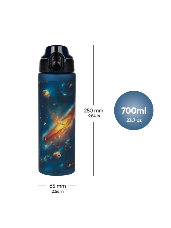 BAAGL  BAAGL Tritanová láhev na pití Vesmír, 700 ml