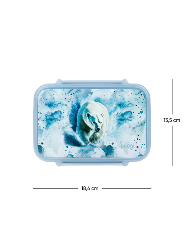 BAAGL  BAAGL Box na svačinu s přihrádkami Polar