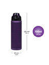 BAAGL  BAAGL Tritanová láhev na pití Plum, 700 ml