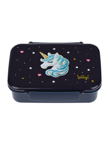 BAAGL  BAAGL Box na svačinu s přihrádkami Unicorn Gold