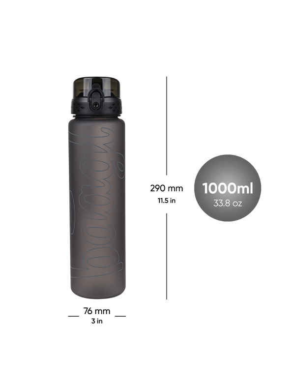 BAAGL  BAAGL Tritanová láhev na pití Darkness, 1000 ml