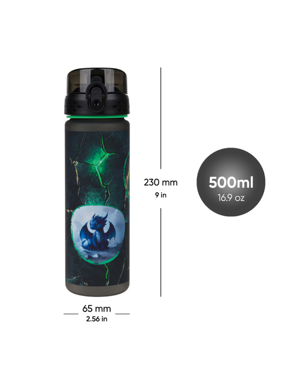 BAAGL  BAAGL Tritanová láhev na pití Draci, 500 ml