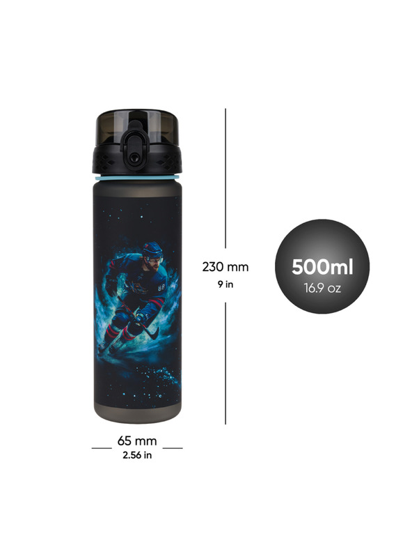 BAAGL  BAAGL Tritanová láhev na pití Hokej, 500 ml