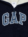 GAP Dětská zateplená mikina logo GAP